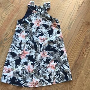 Boutique tropical print shift dress